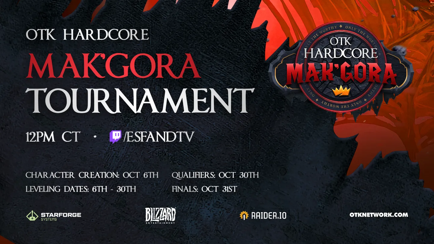 Snutz Wins OTK Hardcore Mak Gora Tournament Quissy S WoW Classic
