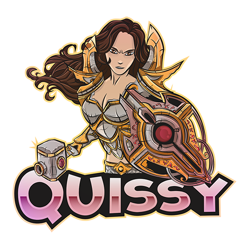 quissy character logo