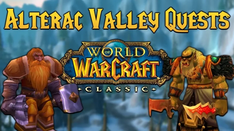 Alterac Valley quest guide for Wow Classic: Alliance and Horde