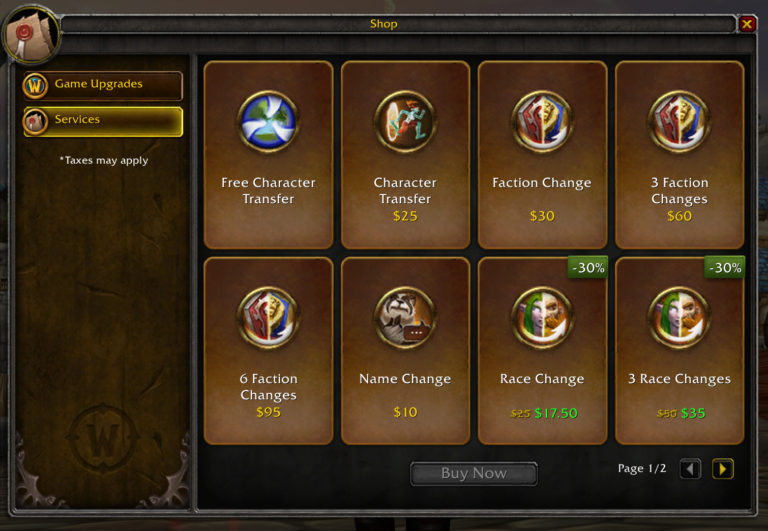 Race Change Now Available in Wrath Classic