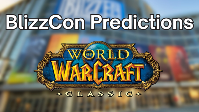 BlizzCon 2023 World of Warcraft WoW Classic plus