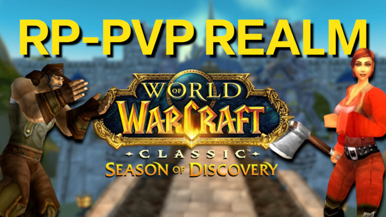 Season of Discovery will have an RP-PvP realm
