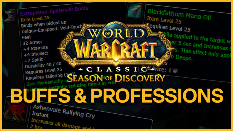 Season of Discovery - World Buffs and Consumables (Wowhead Guide)