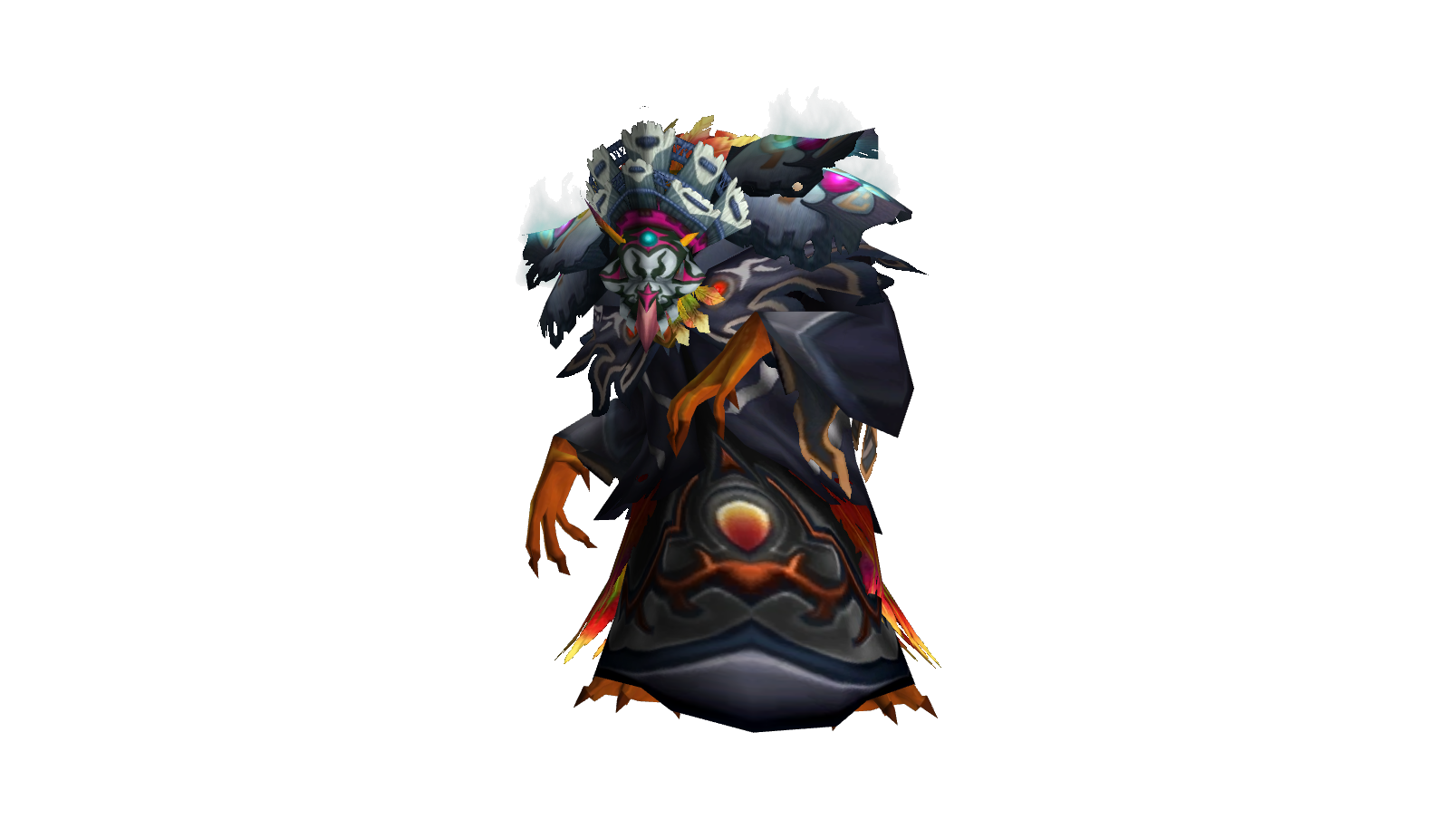 Talon King Ikiss boss image from Sethekk Halls in TBC Classic