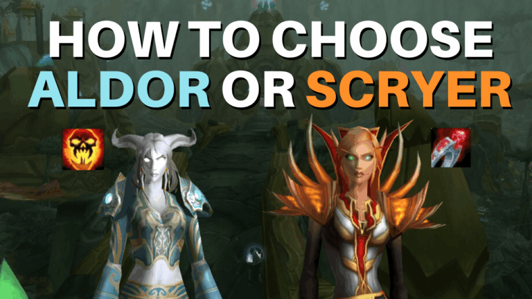 How to Choose Aldor or Scryer (City of Light Quest) | TBC Classic