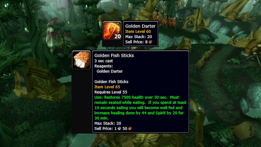 Golden Darter, Golden Fish Sticks | TBC Classic