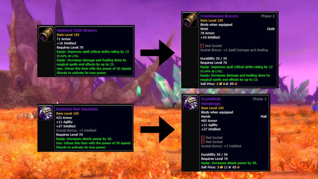 Depleted items with Ogri'la Reputation dailies