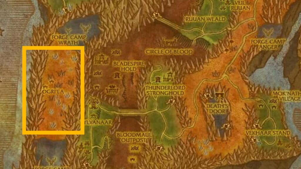 Where is Ogri'la? How to find it's location in TBC