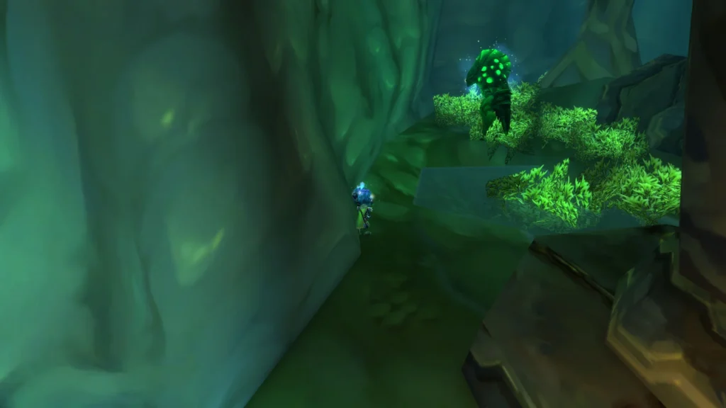 Adamantite Ore spawn near a Bog Overlord in The Steamvault