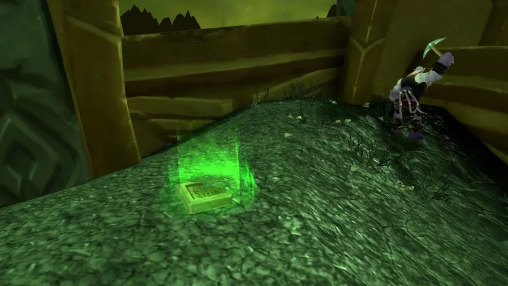 Tablets of Baa’ri quest area at the Ruins of Baa’ri in Shadowmoon Valley