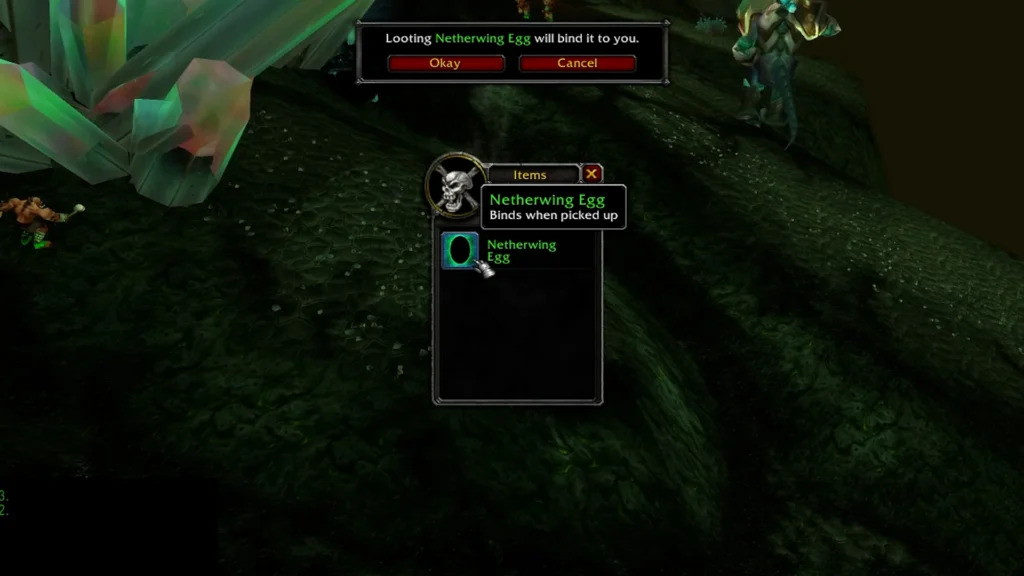 Netherwing Egg used for repeatable reputation turn-ins in TBC Classic