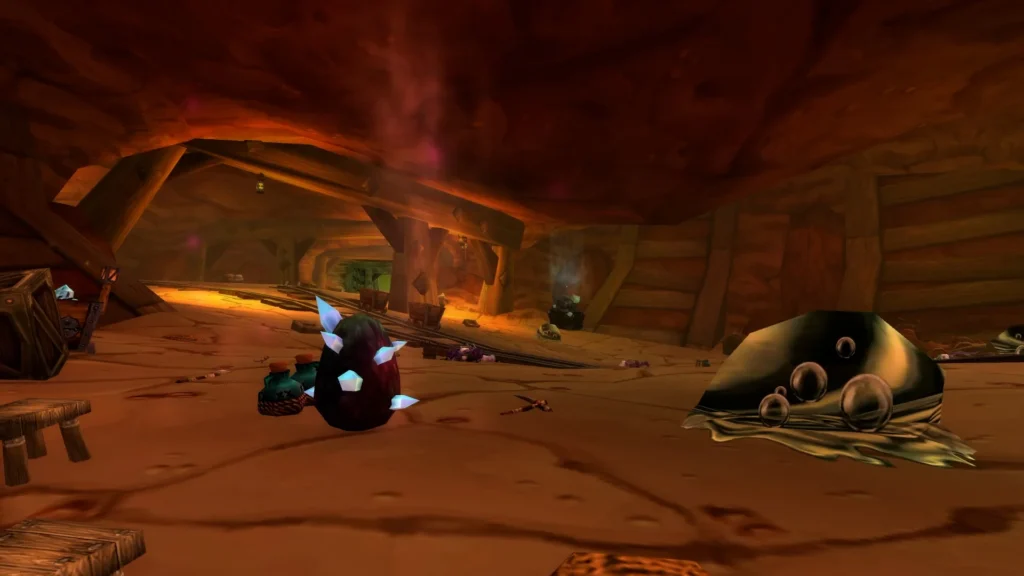 Netherwing Egg location inside the Netherwing Mines in TBC Classic