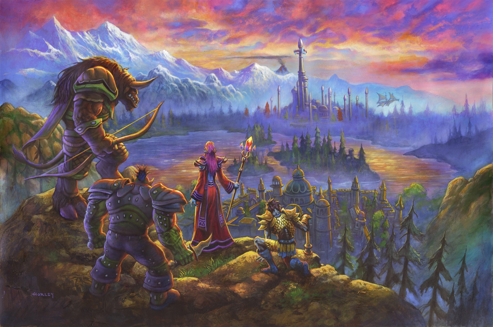 World of Warcraft Forever Horde key art